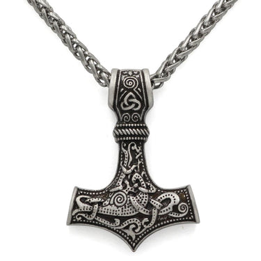 Viking Mjolnir PROTECTION Amulet Necklace